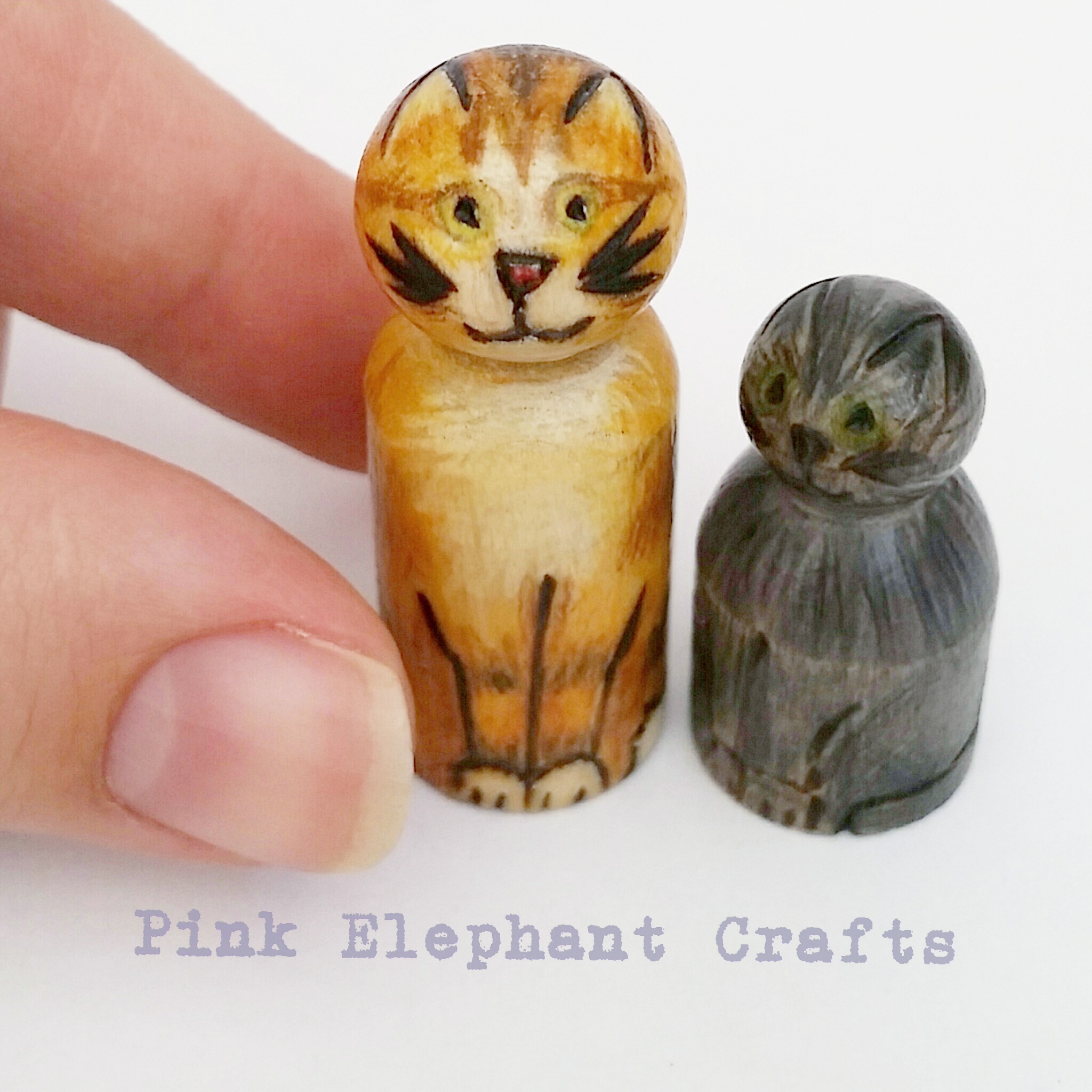 cats, wooden peg dolls. cake topper, cakes, wooden, dolls, custom peg dolls, bespoke peg dolls