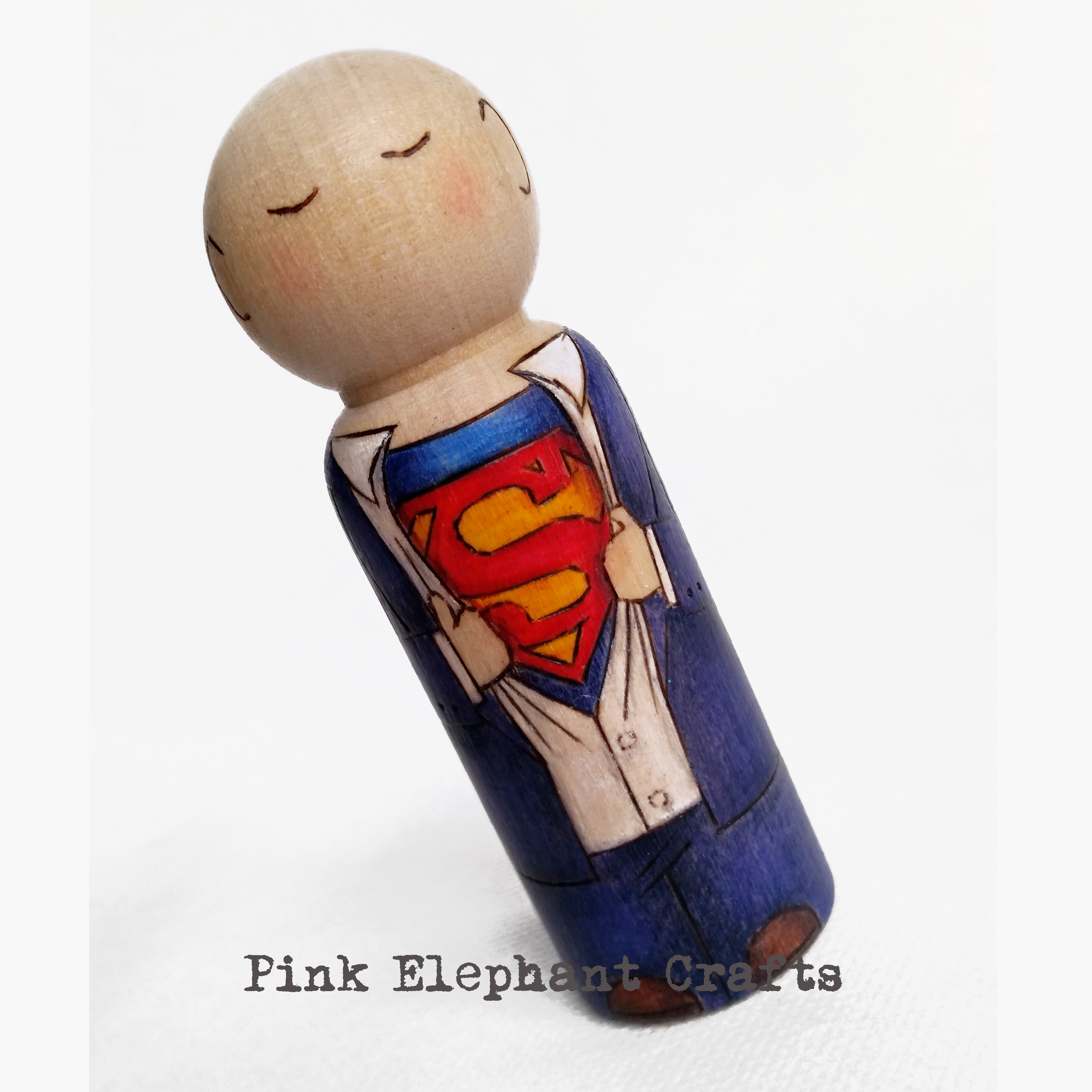 superhero peg doll gift for men