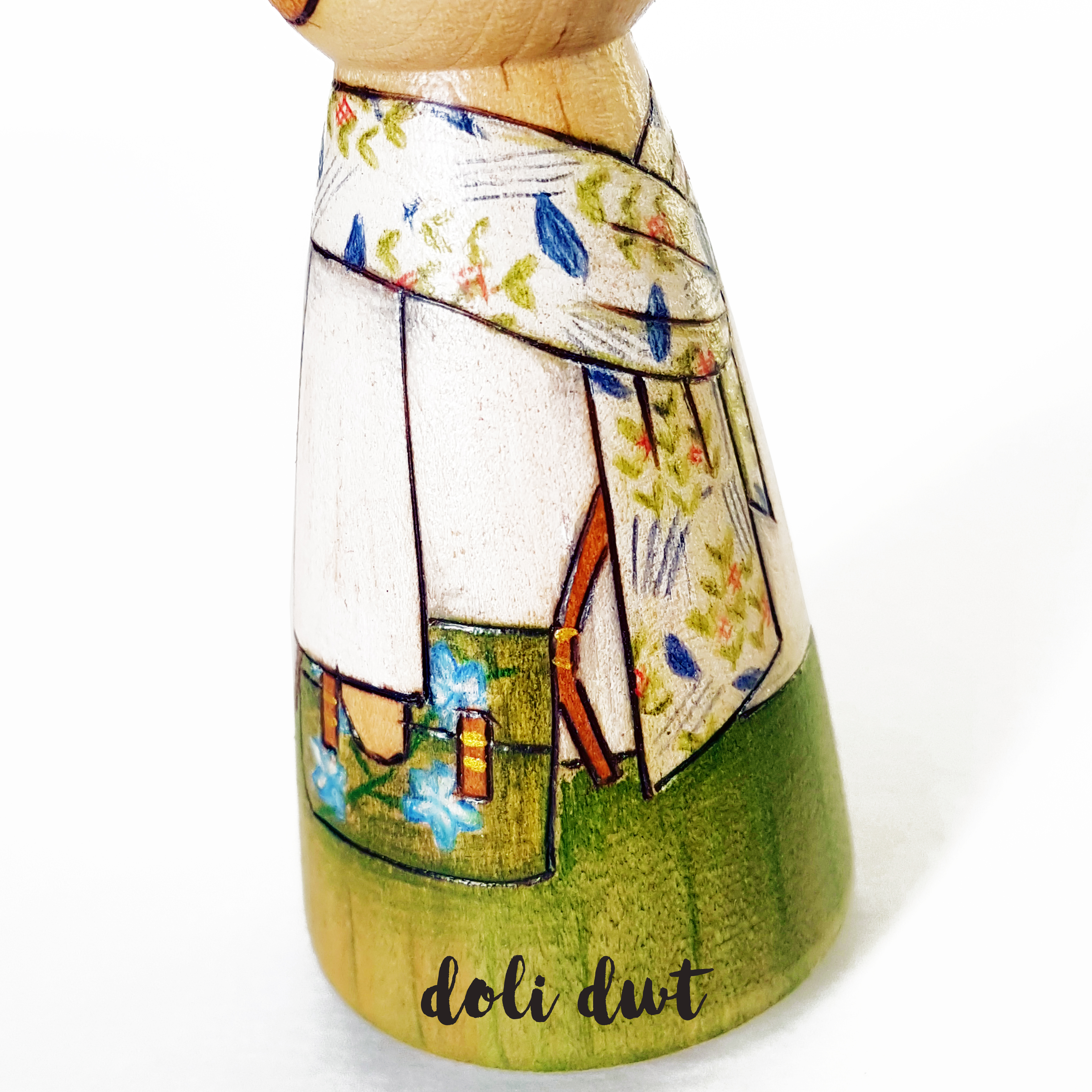 peg doll, peg dolls, personalised peg dolls, peg doll family, personalised gifts, fishing gift