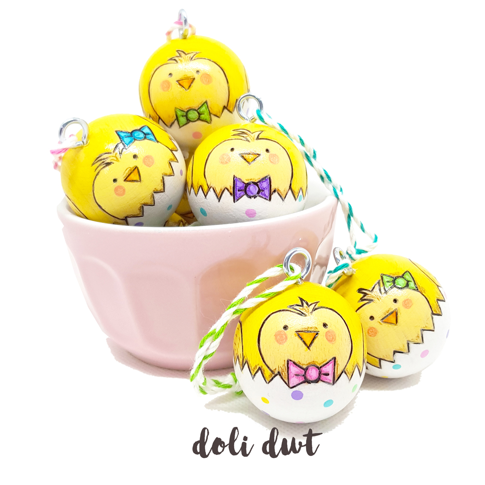 Alternative Unique Easter gifts, easter chicks, easter decorations