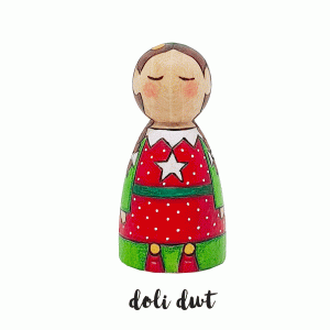girl elf, christmas elf, elf on the shelf, elf decoration, christmas decoration, addurniadau, handmade decorations, wooden decoration, peg doll,