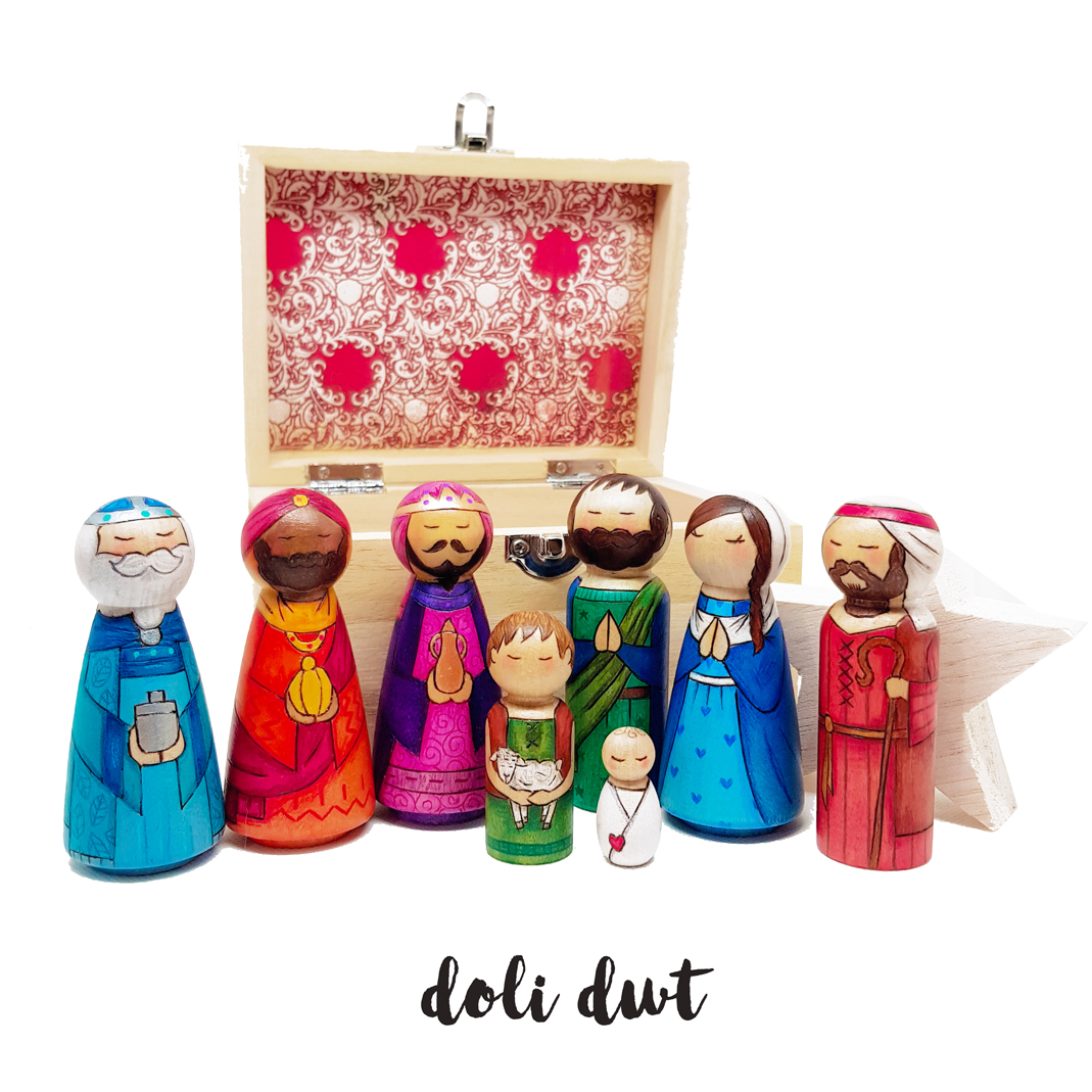 Nativity Peg Dolls